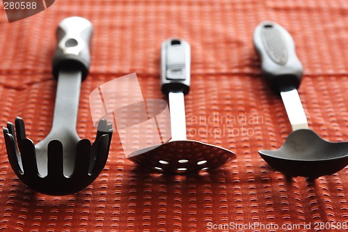 Image of Kitchen utensils