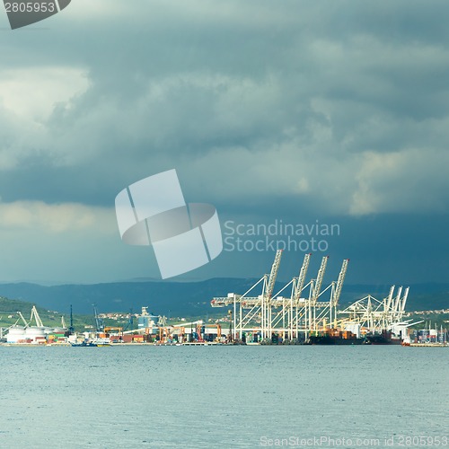 Image of Port of Koper, Slovenia, Europe.