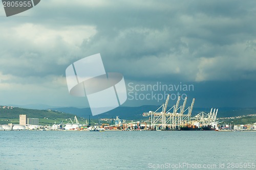 Image of Port of Koper, Slovenia, Europe.