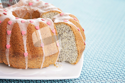 Image of poppyseed Easter cake