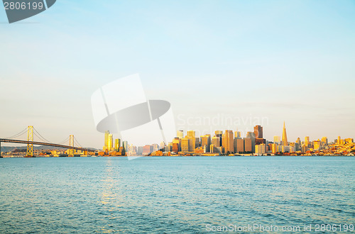 Image of Downtown of San Francisco as seen from the bay