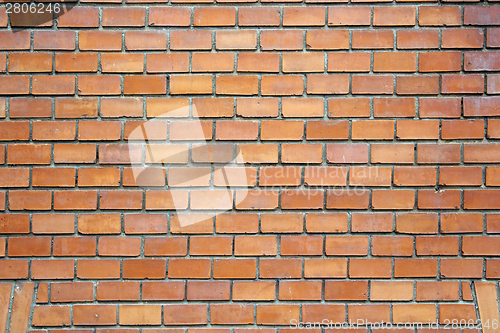 Image of red real brick wall