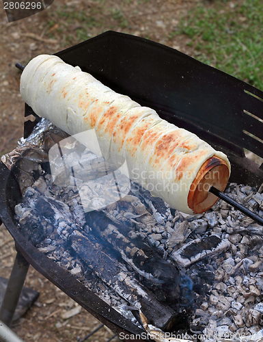 Image of cooking kurtos kalacs