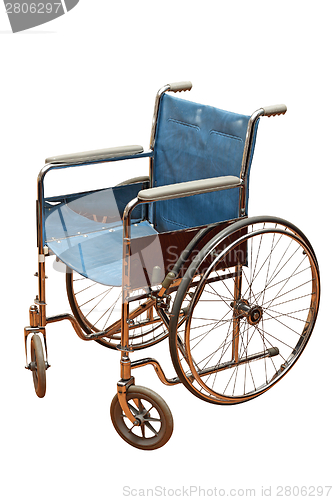 Image of old wheel chair