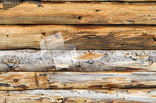 Image of oold wood finishing on facade