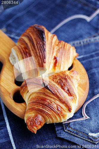 Image of homemade croissant