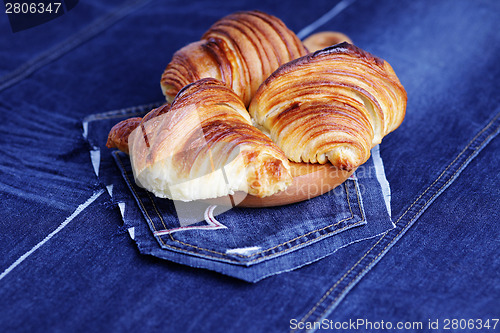 Image of homemade croissant