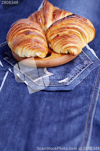 Image of homemade croissant
