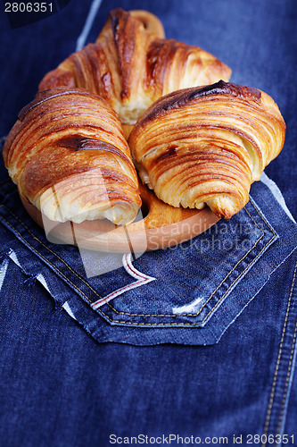 Image of homemade croissant