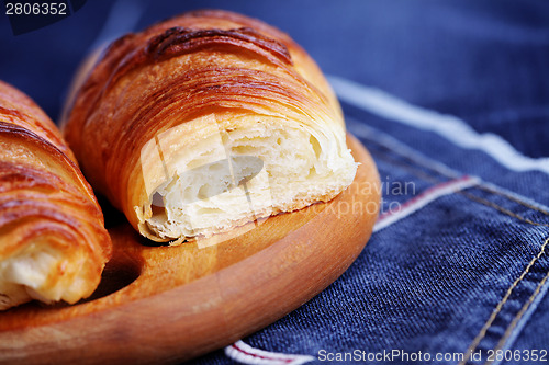 Image of homemade croissant