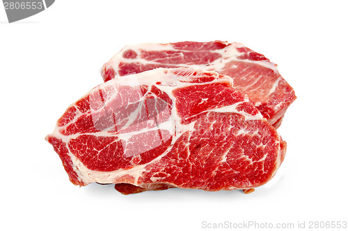 Image of Meat raw two pieces