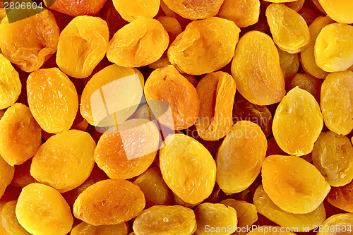 Image of Apricots dried texture