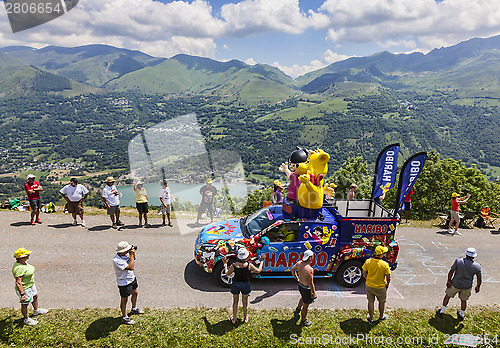 Image of Haribo Vehicle in Pyrenees