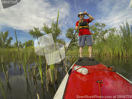 Image of stand up paddling (SUP)