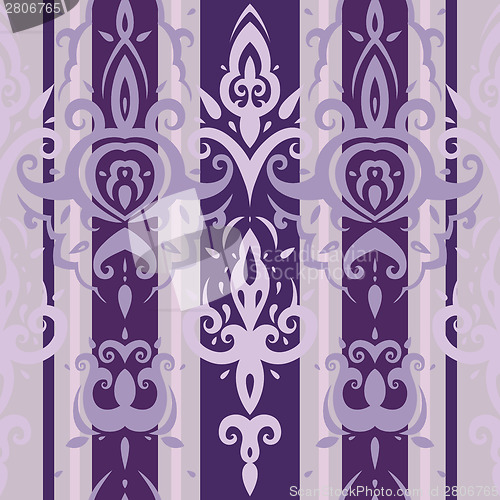 Image of Seamless wallpaper pattern.