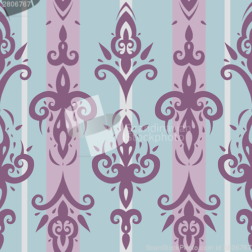 Image of Seamless wallpaper pattern.