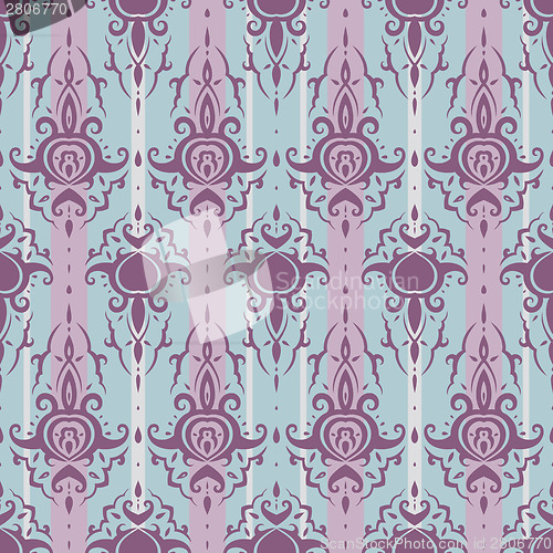 Image of Seamless wallpaper pattern.