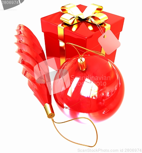 Image of Bright christmas gifts