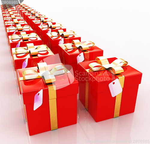 Image of Bright christmas gifts