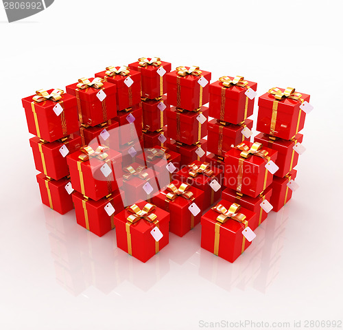 Image of Bright christmas gifts