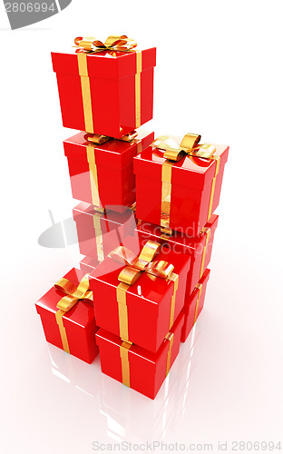 Image of Bright christmas gifts