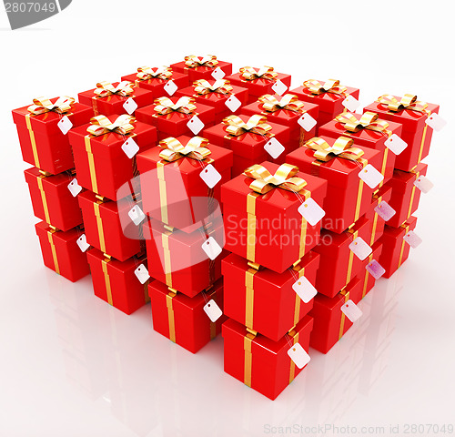 Image of Bright christmas gifts