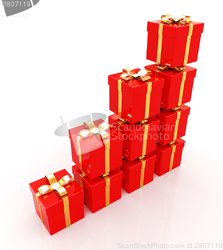 Image of Bright christmas gifts