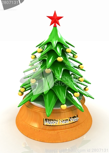Image of Christmas tree