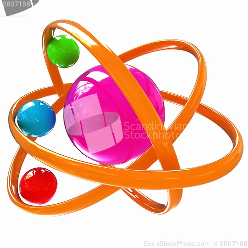 Image of 3d atom