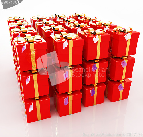 Image of Bright christmas gifts