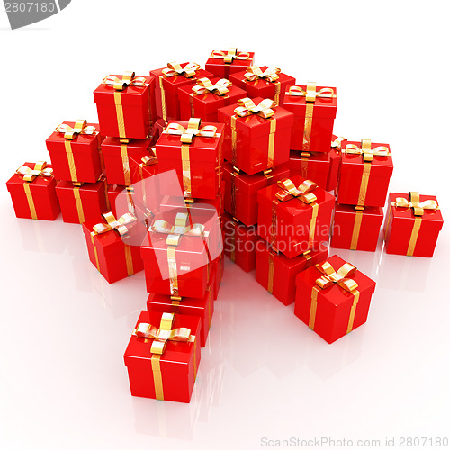 Image of Bright christmas gifts