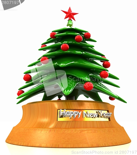 Image of Christmas tree