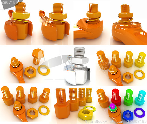 Image of Wrench to tighten the screws set 