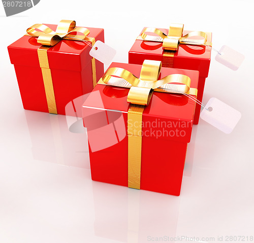 Image of Bright christmas gifts