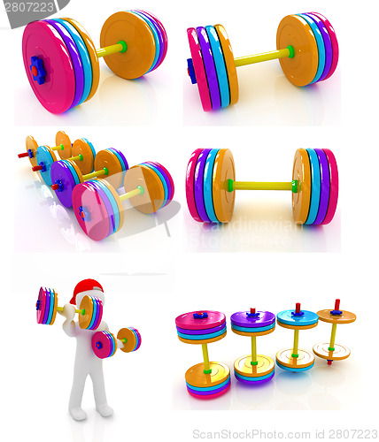 Image of Dumbbells set 