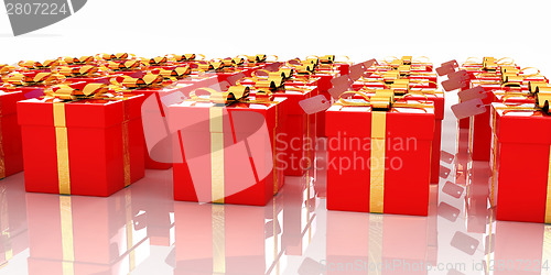 Image of Bright christmas gifts