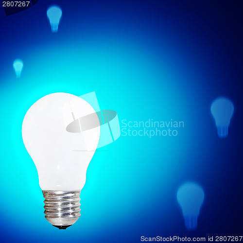 Image of Falling bulbs