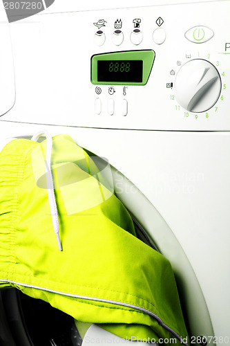 Image of Trousers and laundry.