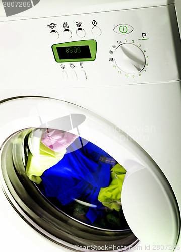 Image of Clothes in laundry