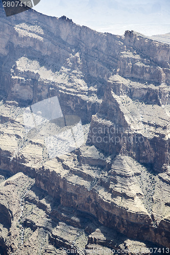 Image of Rock walls Jebel Shams