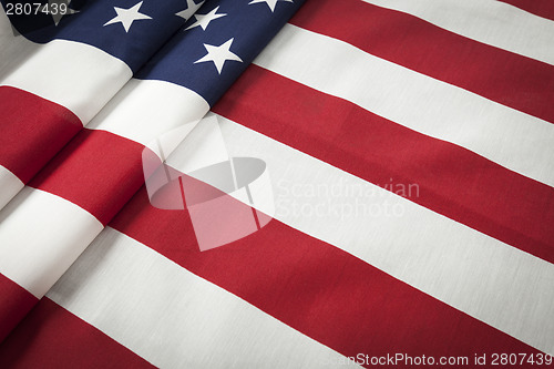 Image of American Flag Abstract