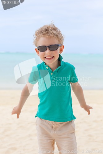 Image of boy at vacation