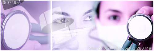 Image of Doctor with stethoscope