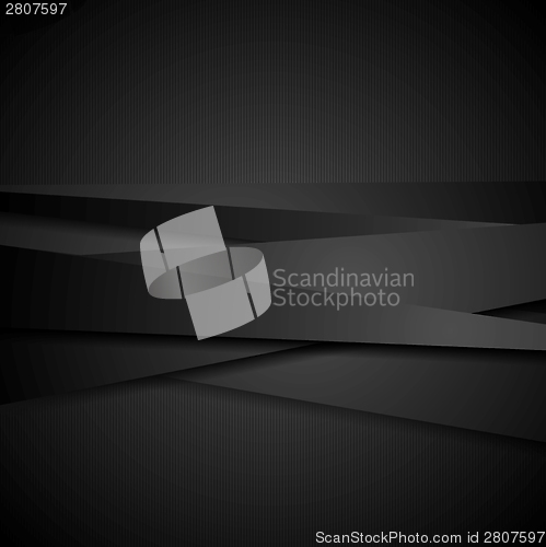 Image of Dark abstract vector background