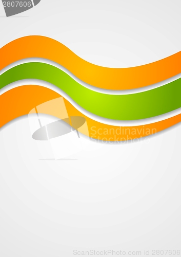 Image of Abstract colorful vector waves