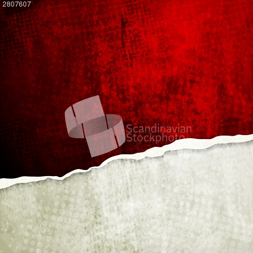Image of Grunge wall with broken edge