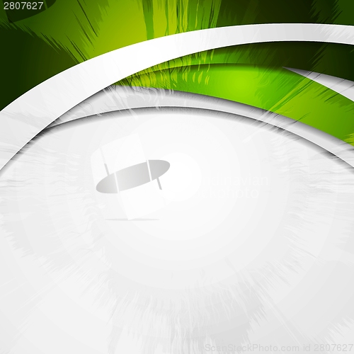 Image of Bright grunge vector waves