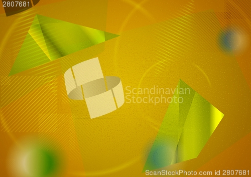 Image of Abstract futuristic hi-tech background
