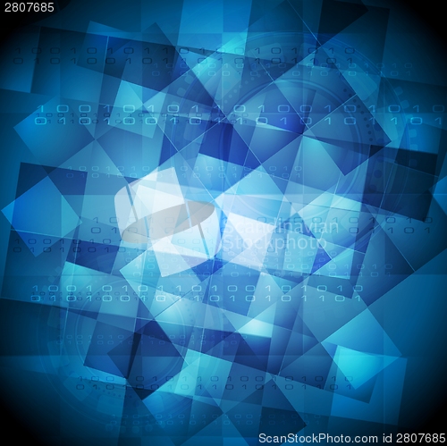 Image of Bright tech vector background