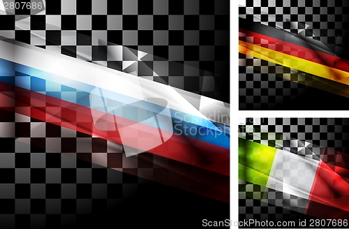 Image of Concept design of flags